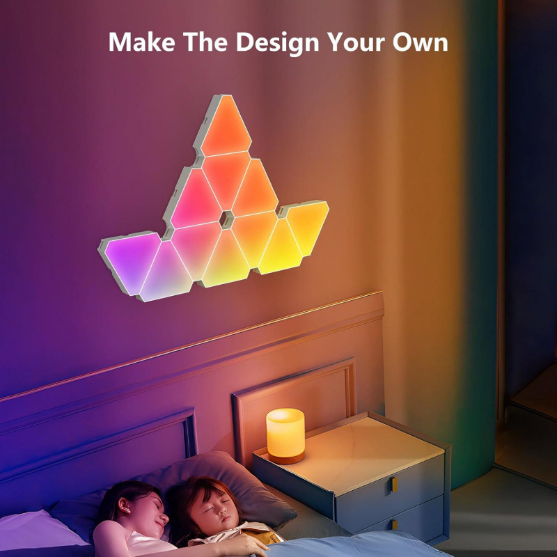 Tuya WiFi RGB Triangle Quantum - đánh giá và giá Smart Garden Light Controller
