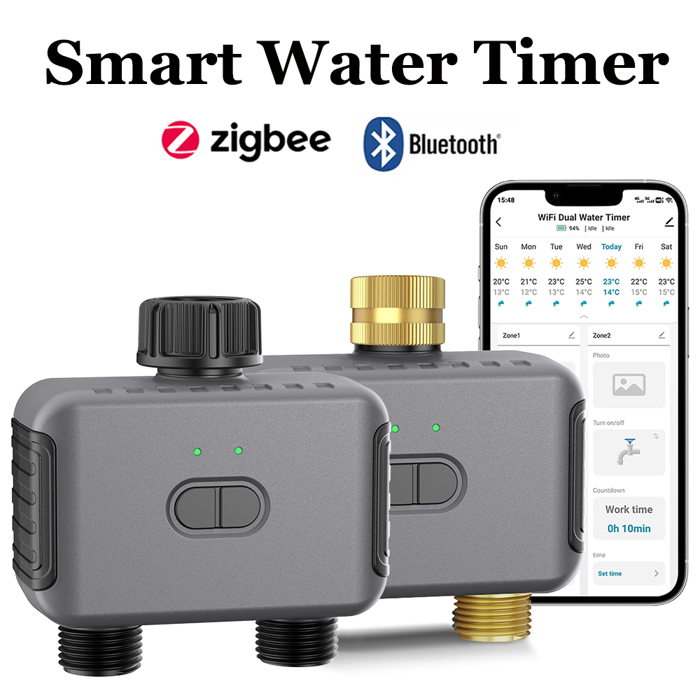 Tuya Smart Water Timer Zigbee/ - đánh giá và giá Smart Garden Timer