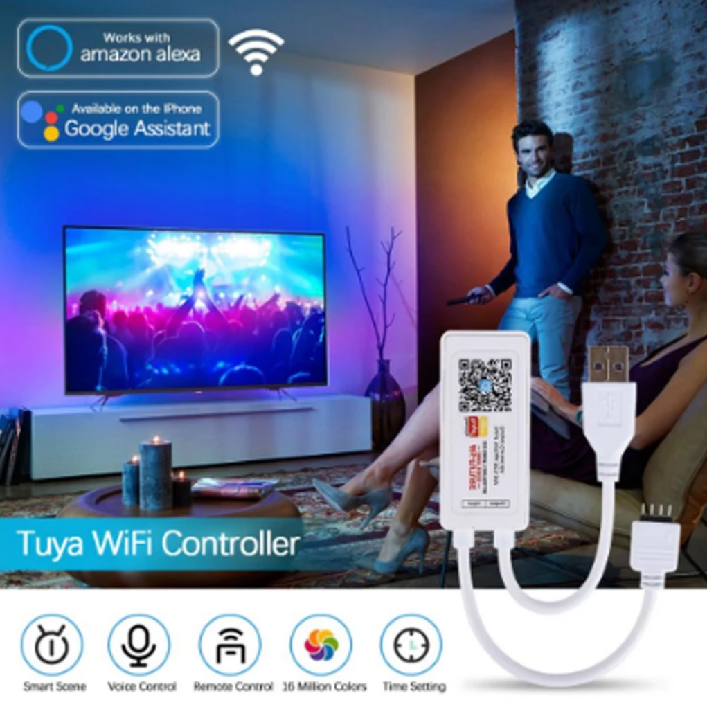 1-10Tuya Smart Life APP 5-24V  - đánh giá và giá Smart Garden Light Controller