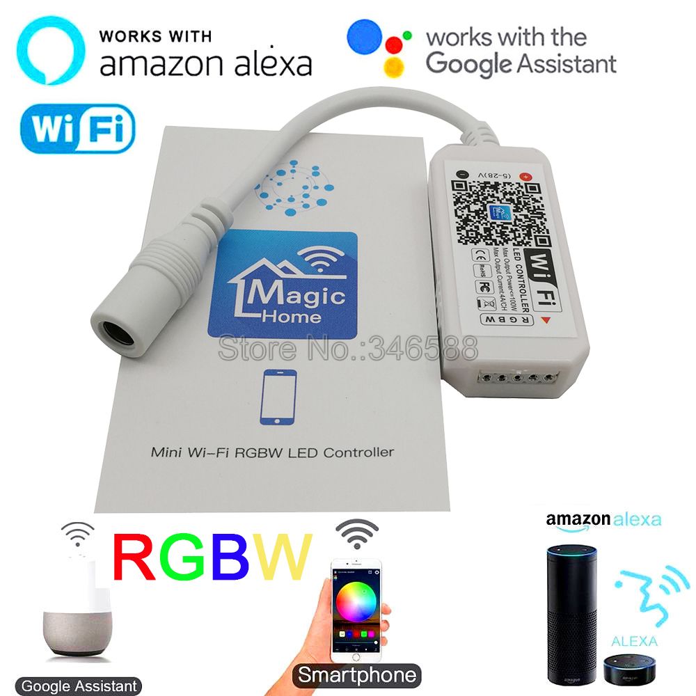 Magic Home Mini Wifi RGBW Bộ Đ - đánh giá và giá Smart Garden Light Controller