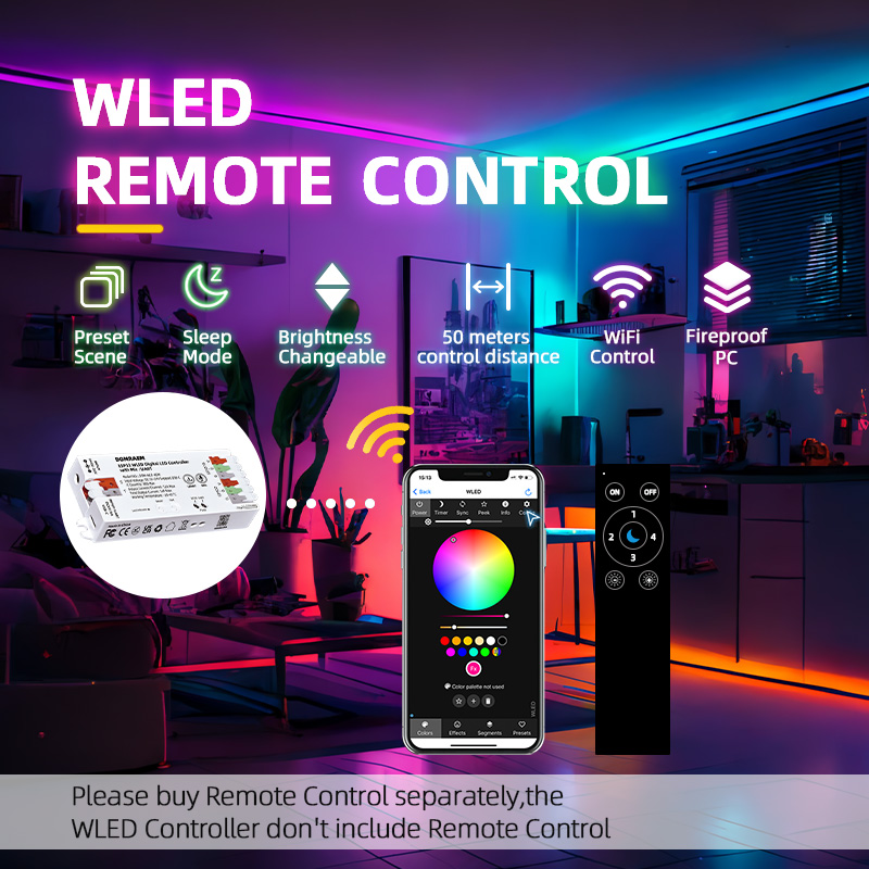 ESP32 WLED LED Controller Buil - đánh giá và giá Smart Garden Light Controller