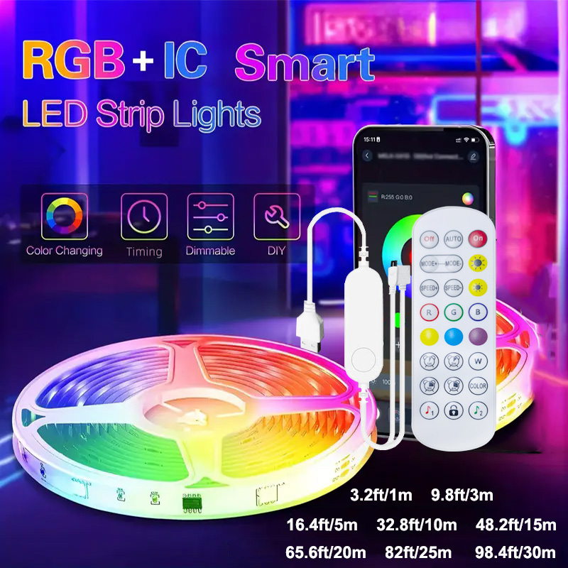 Tuya Smart WIFI RGBIC LED Stri - đánh giá và giá Smart Garden Light Controller