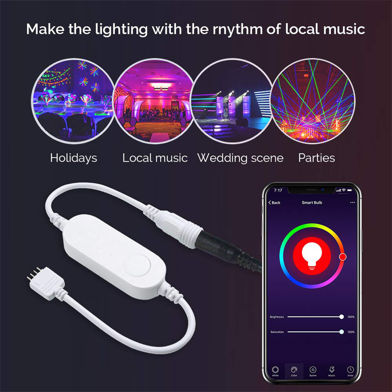 TUYA RGB Controller WIFI Dimme - đánh giá và giá Smart Garden Light Controller